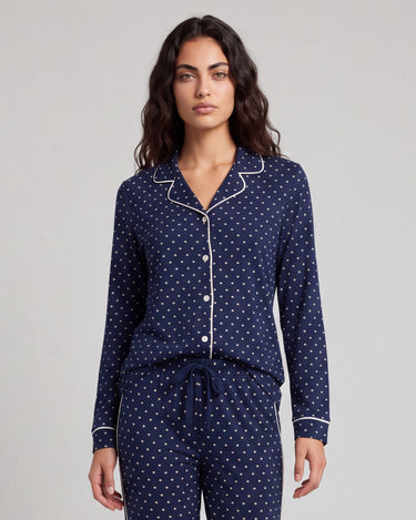 Pyjama long Elisabetta en coton chaud
