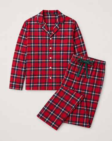 Filippo long flannel pajamas
