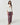 Pyjama long en viscose et flanelle femme XMAS
