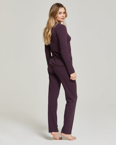 Langer Bambus-Pyjama Carmen - Premium-Kollektion