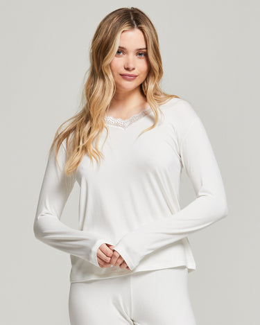 Langer Bambuspyjama Eugenia - Premium Collection