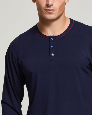 Langer Bambus-Schlafanzug Tobia - premium collection