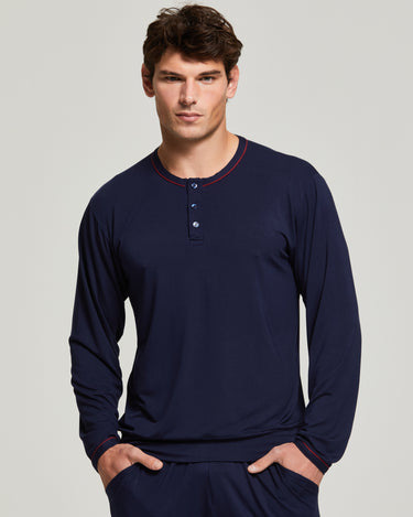 Langer Bambus-Schlafanzug Tobia - premium collection
