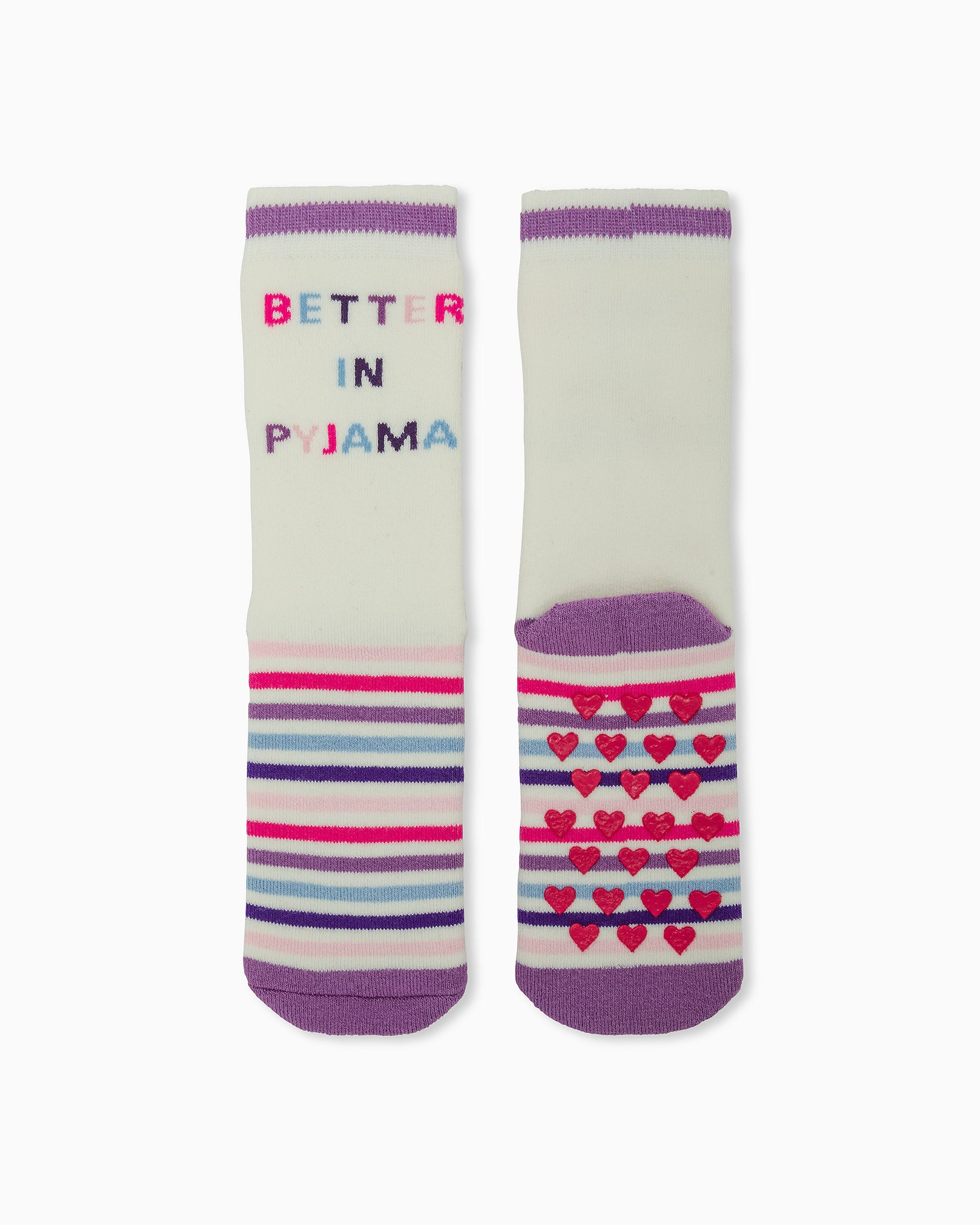 Kurze, rutschfeste Socke für Mädchen von Lara