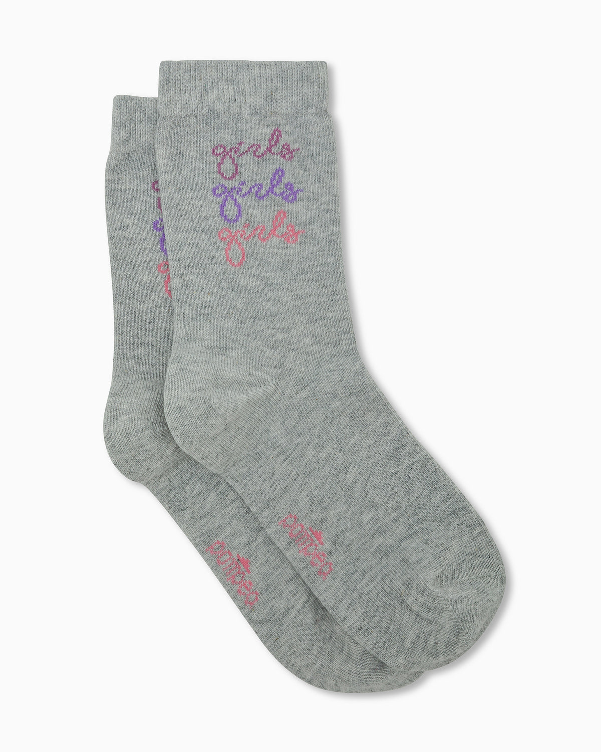 Tilde-Mädchen socken mit Jacquard-Schriftzug