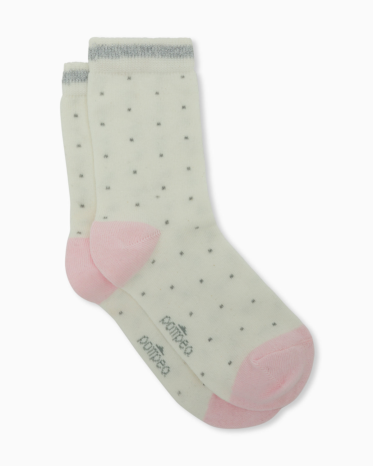 Marlene girls’ sock with polka dots