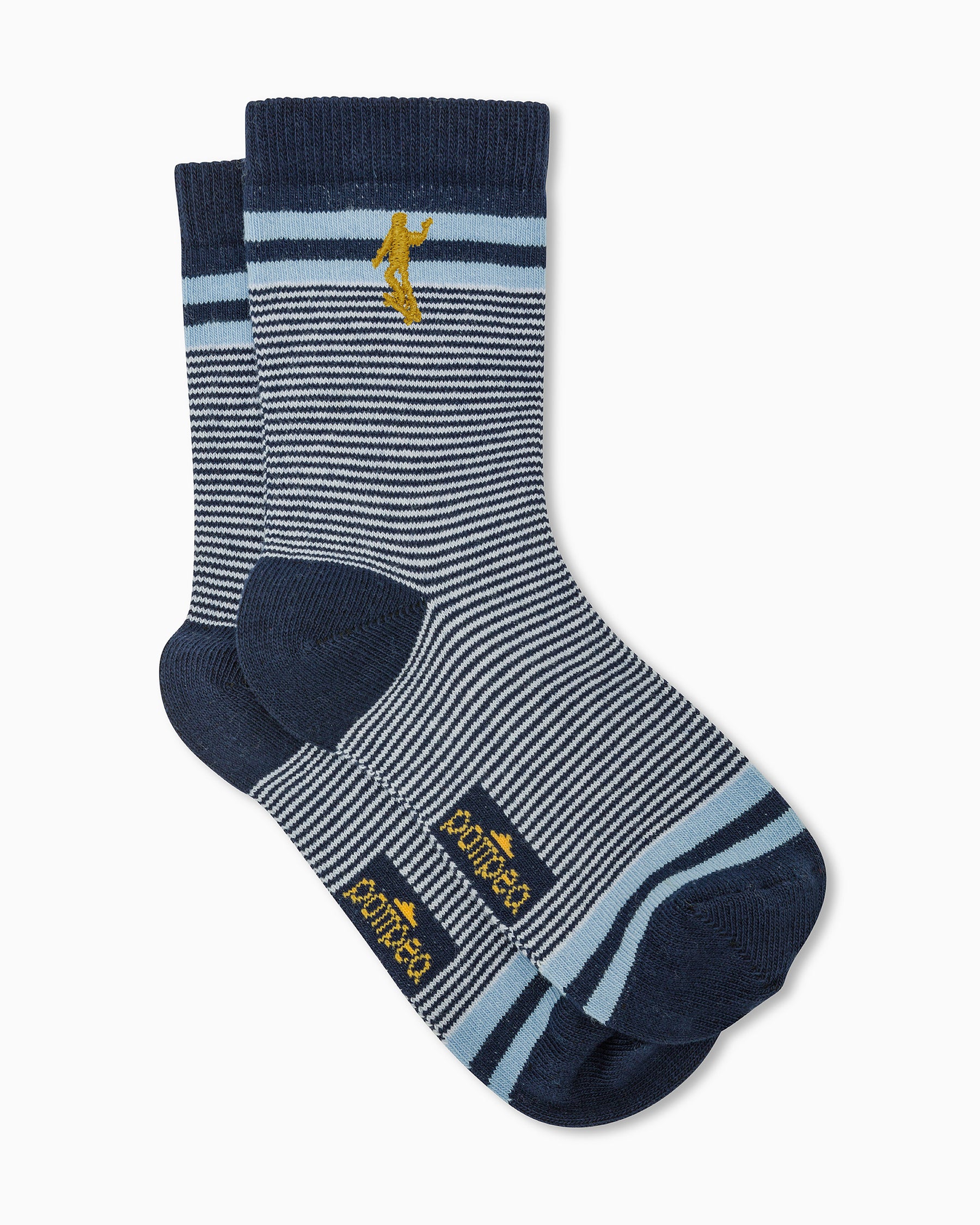 Carlo boys’ sock with striped pattern