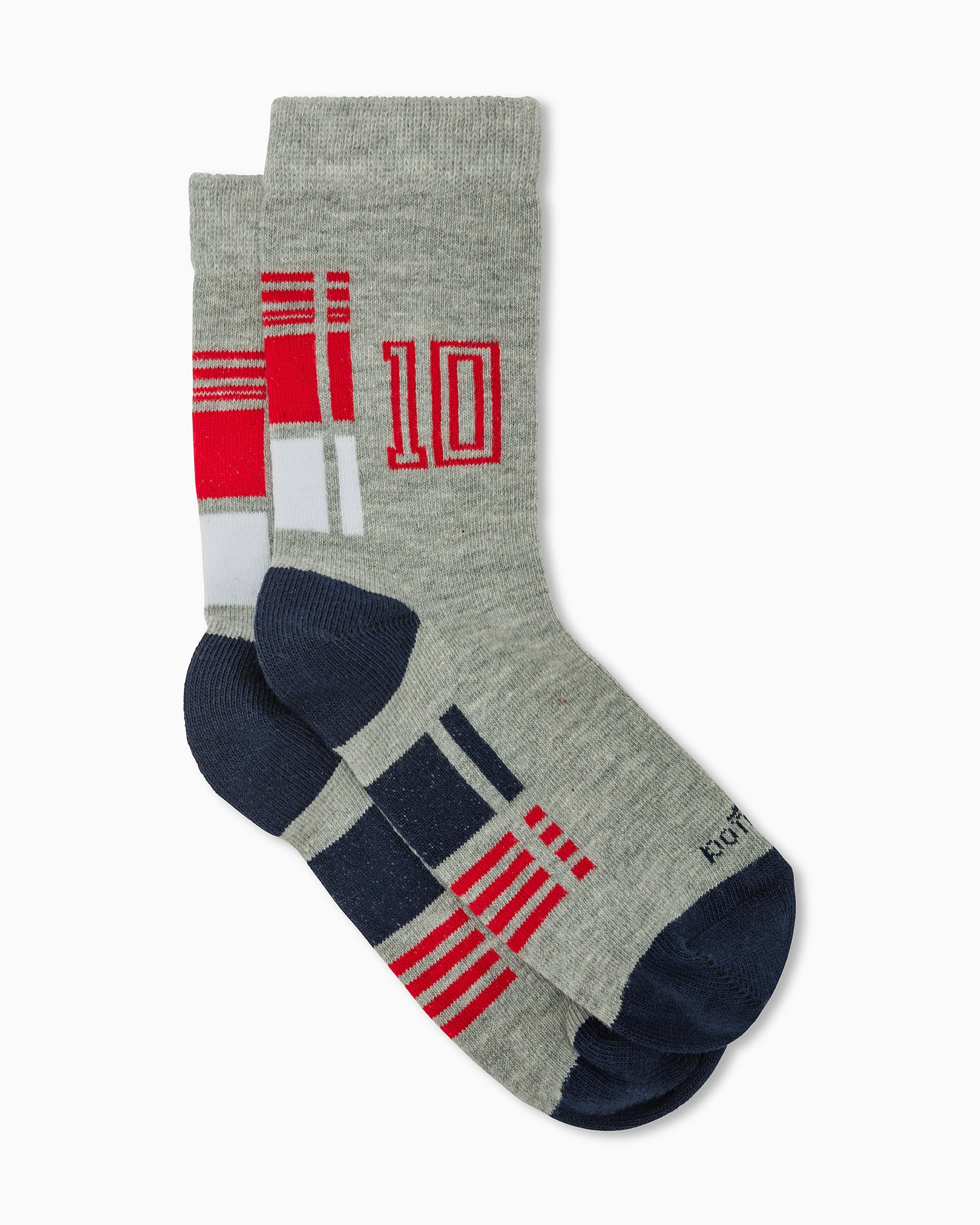 Gabriele jungen socken mit platziertem Design