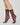 Martina sheer sock with micro dot pattern