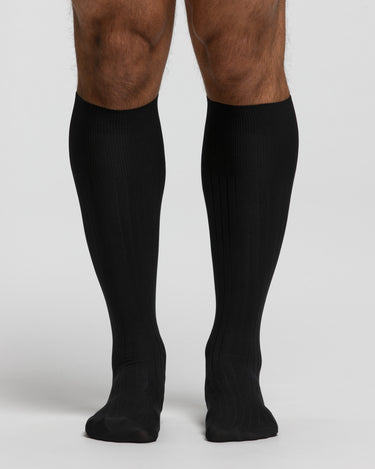 Calza lunga a coste in microfibra ultraresistente