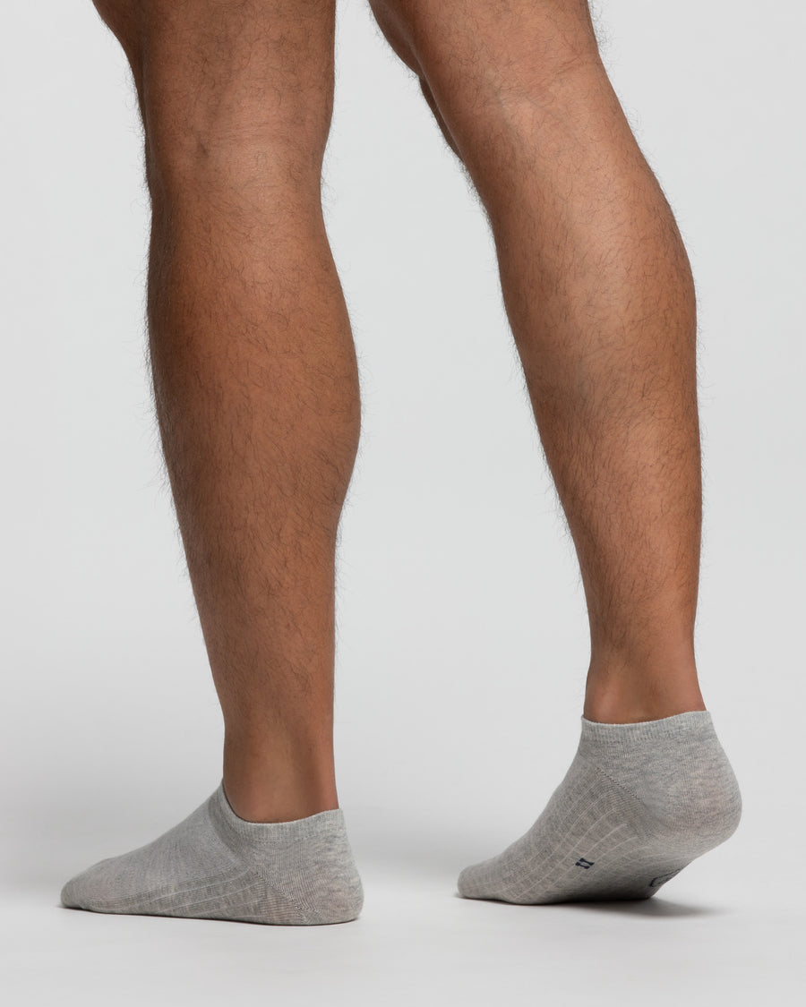 Mens grey deals trainer socks