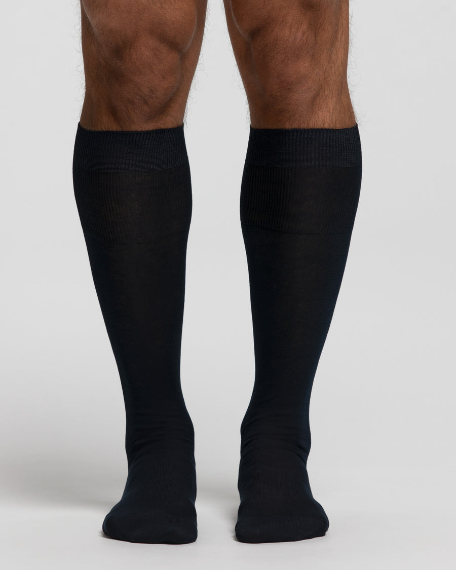 Long Scottish Lisle cotton socks 