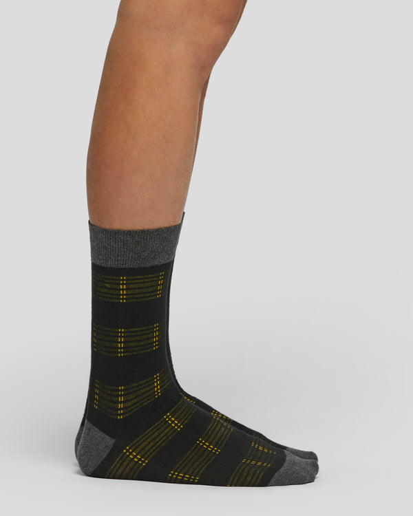 Roccaraso cotton socks with striped pattern 