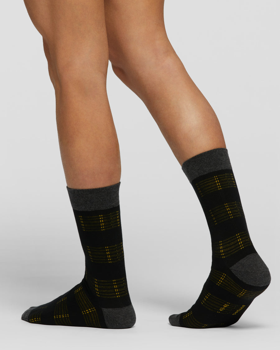 Roccaraso cotton socks with striped pattern 