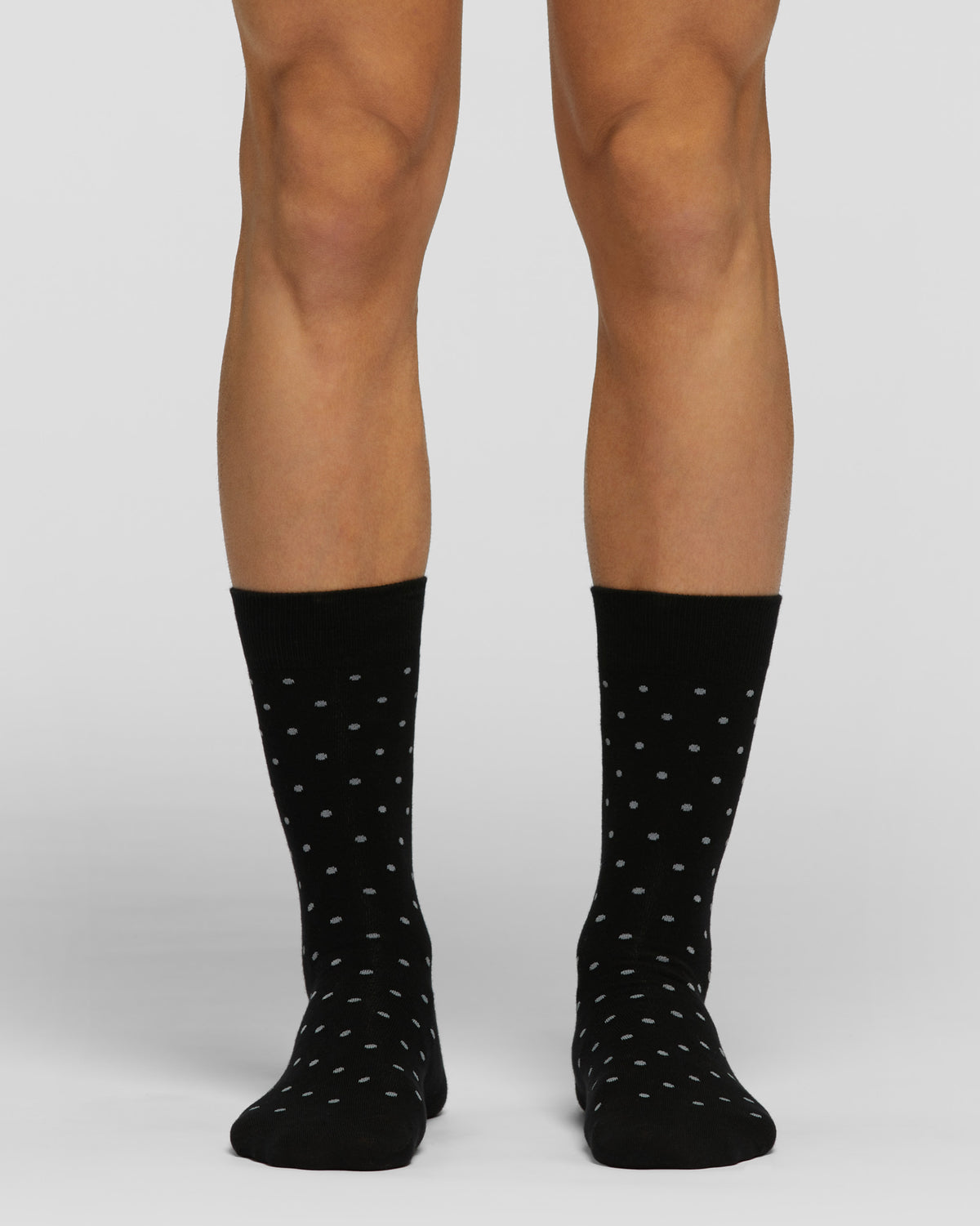 Everest cotton socks with polka dot pattern 