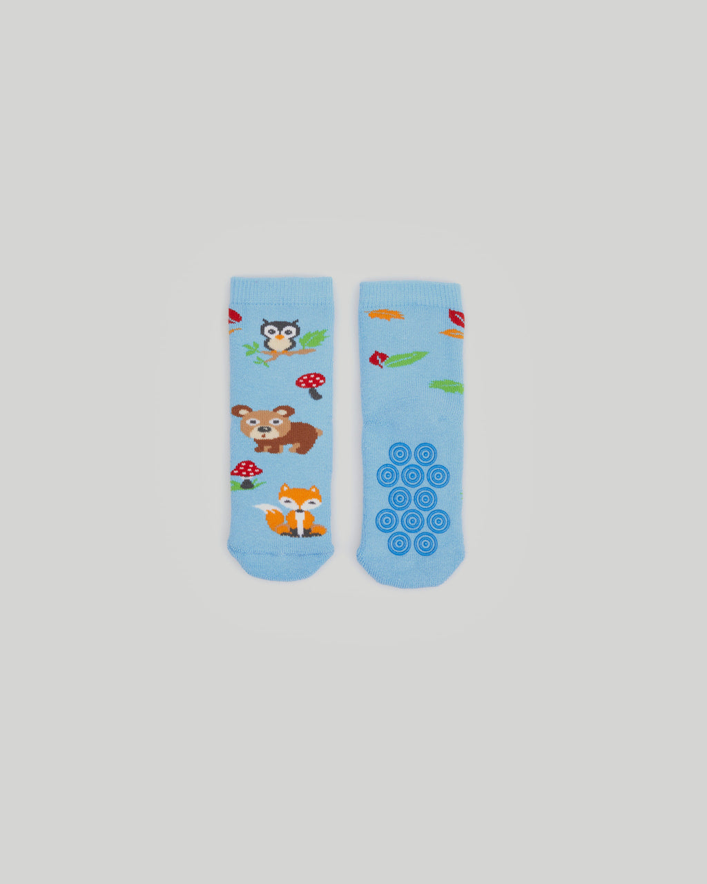 BOY’S NON-SLIP ANKLE SOCKS - BABY TEDDY