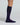 AMARANTO LONG COTTON SOCKS WITH STRIPED PATTERN