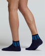 BAMBÙ SOCKS WITH ANKLE COLOURED PATTERN  