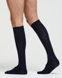 SANDRO COTTON LONG SOCKS WITH ARGYLE PATTERN 