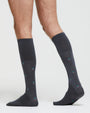 GIOELE COTTON LONG SOCK WITH TRIANGLE PATTERN 