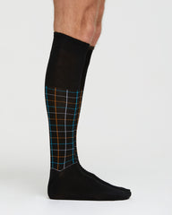 CALZA LUNGA COTONE MARCO FANTASIA QUADRETTATA