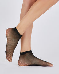 CALZINO FASHION RETE CON RETINA ELASTICIZZATA