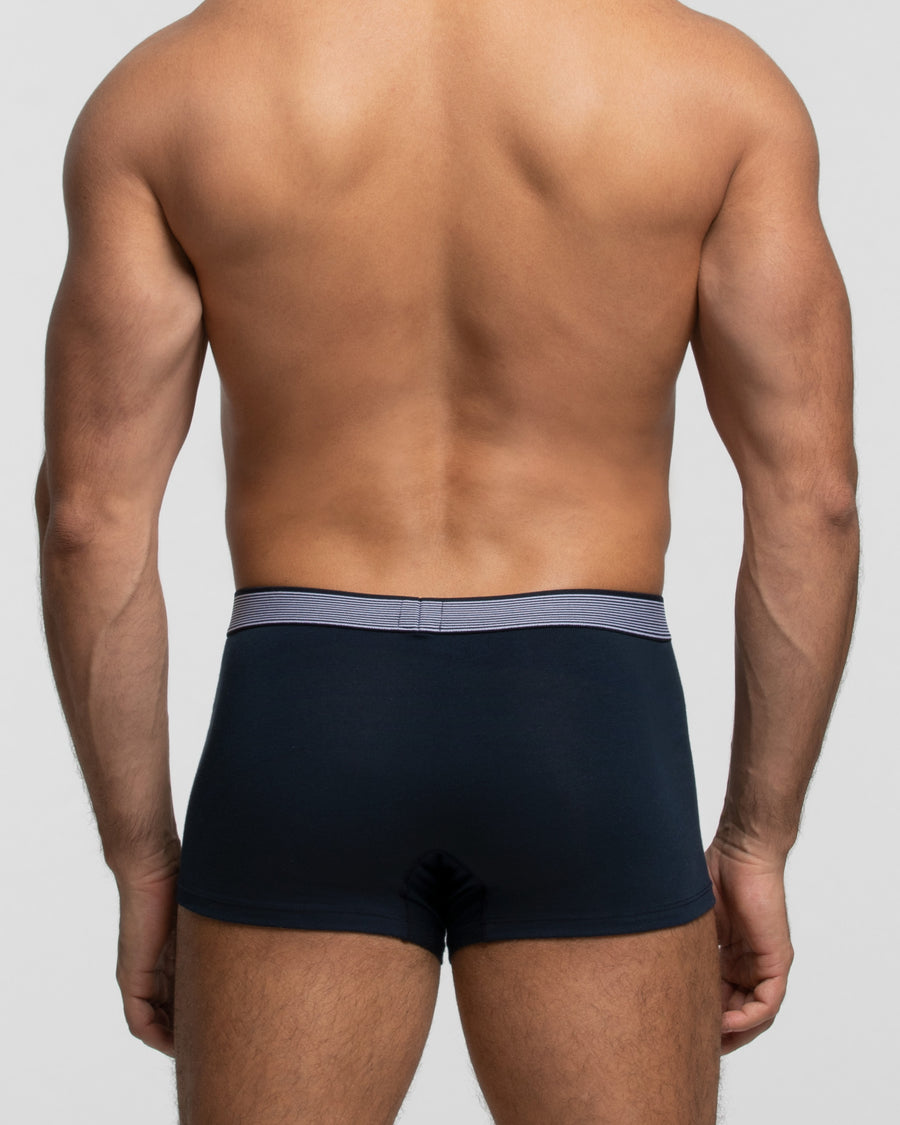 Cotton Planet men's organic cotton trunks with elasticated waistband