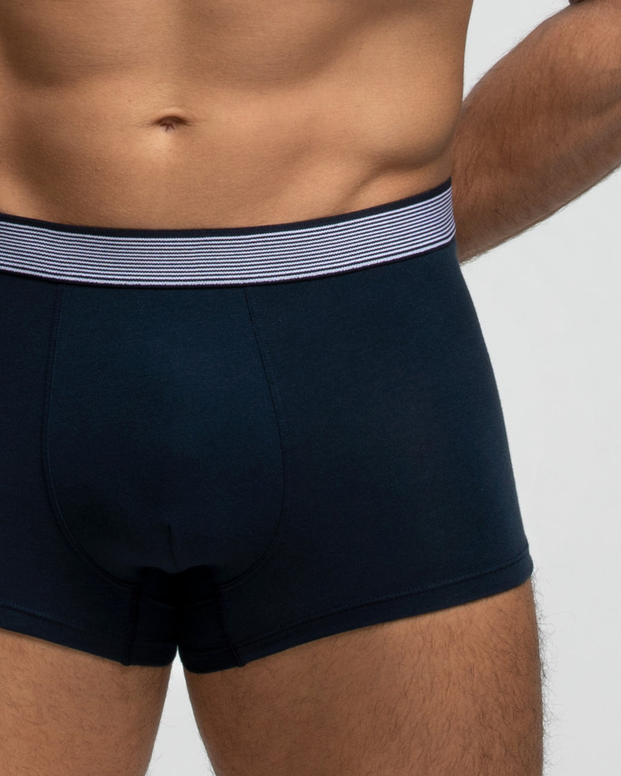 PUMP!Navy Free-fit Boxer - S at  Men's Clothing store