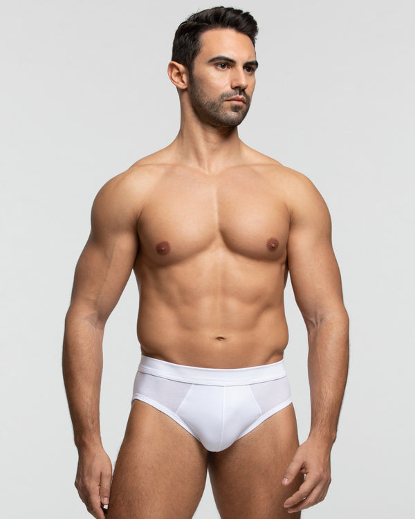 Slip in cotone organico Cotton Planet con cinturino comfort