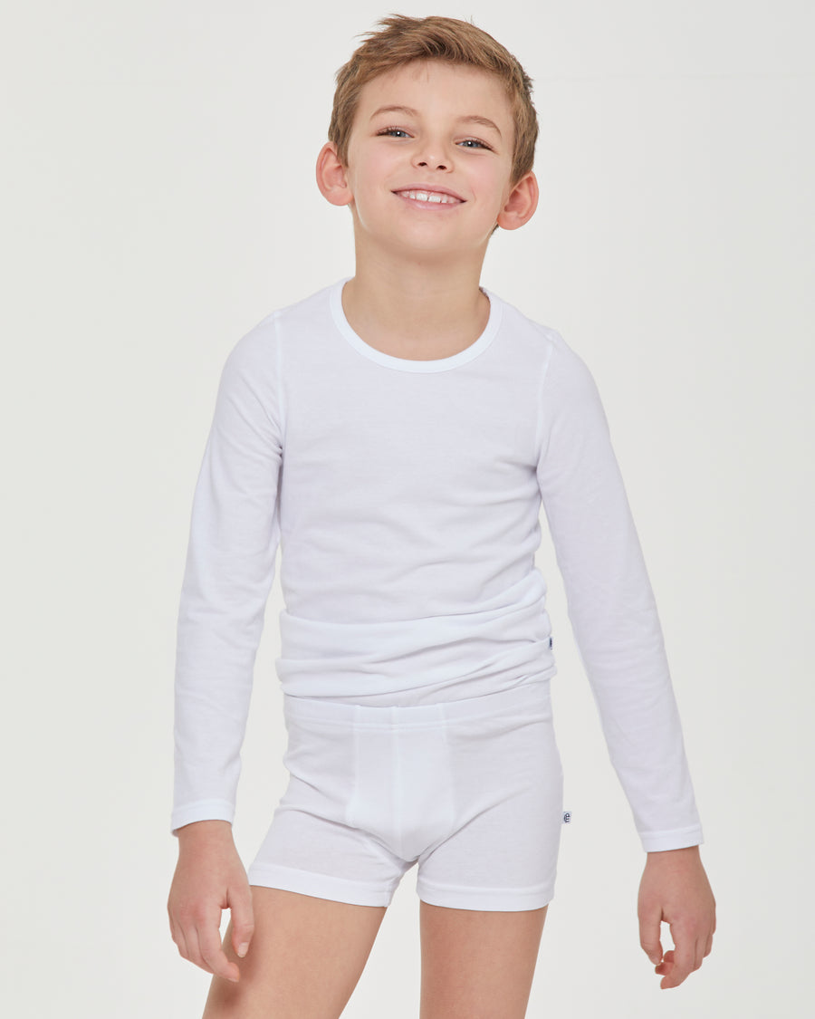 Boys stretch organic cotton trunks 