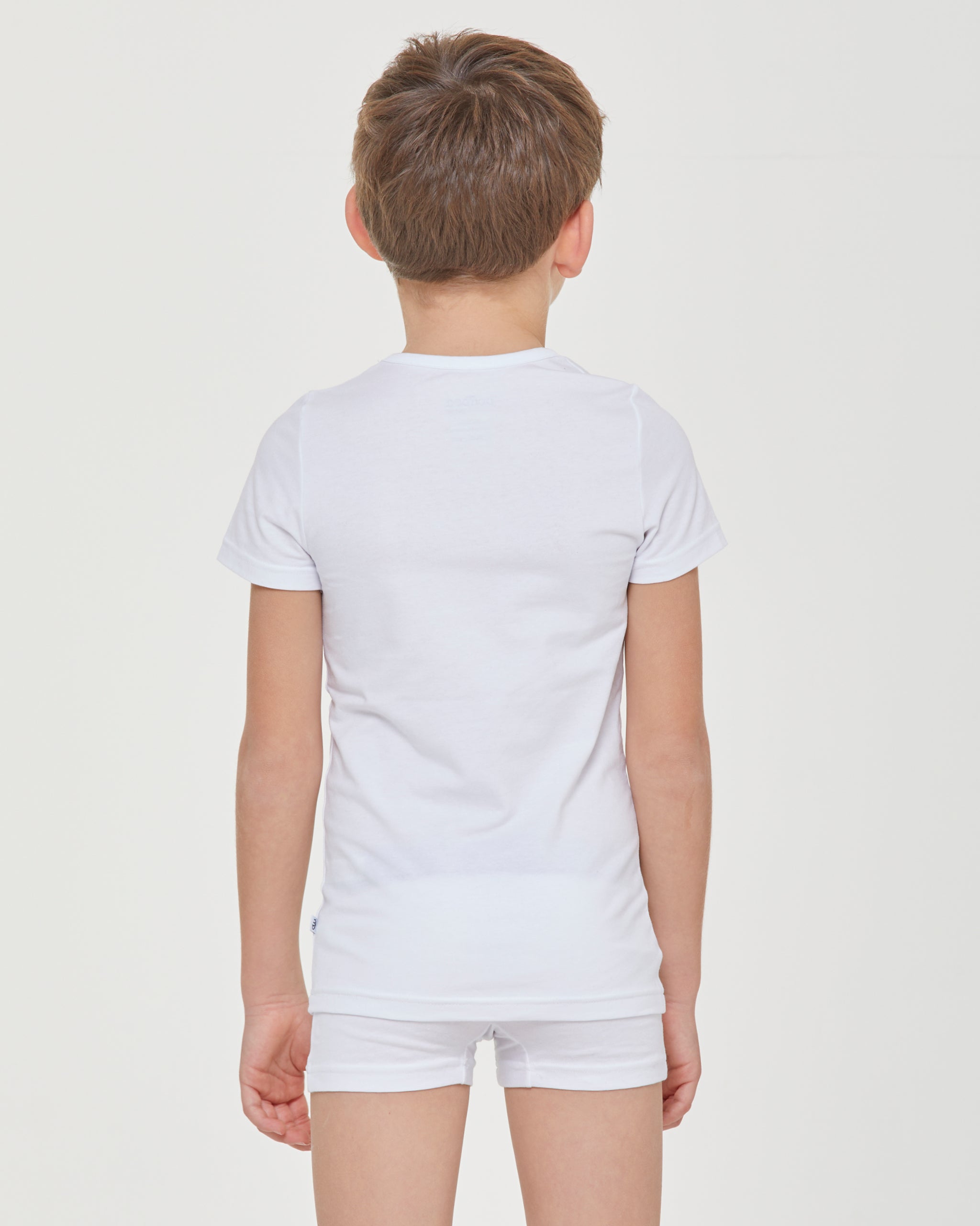 T-shirt col rond en coton bio pour garçon
