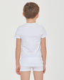 Boys stretch organic cotton T-shirt vest  