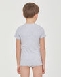 T-shirt girocollo bimbo in cotone organico 