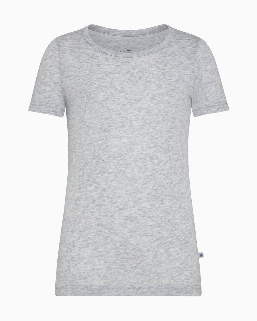 T-shirt girocollo bimbo in cotone organico