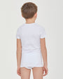 Boys stretch organic cotton T-shirt vest  