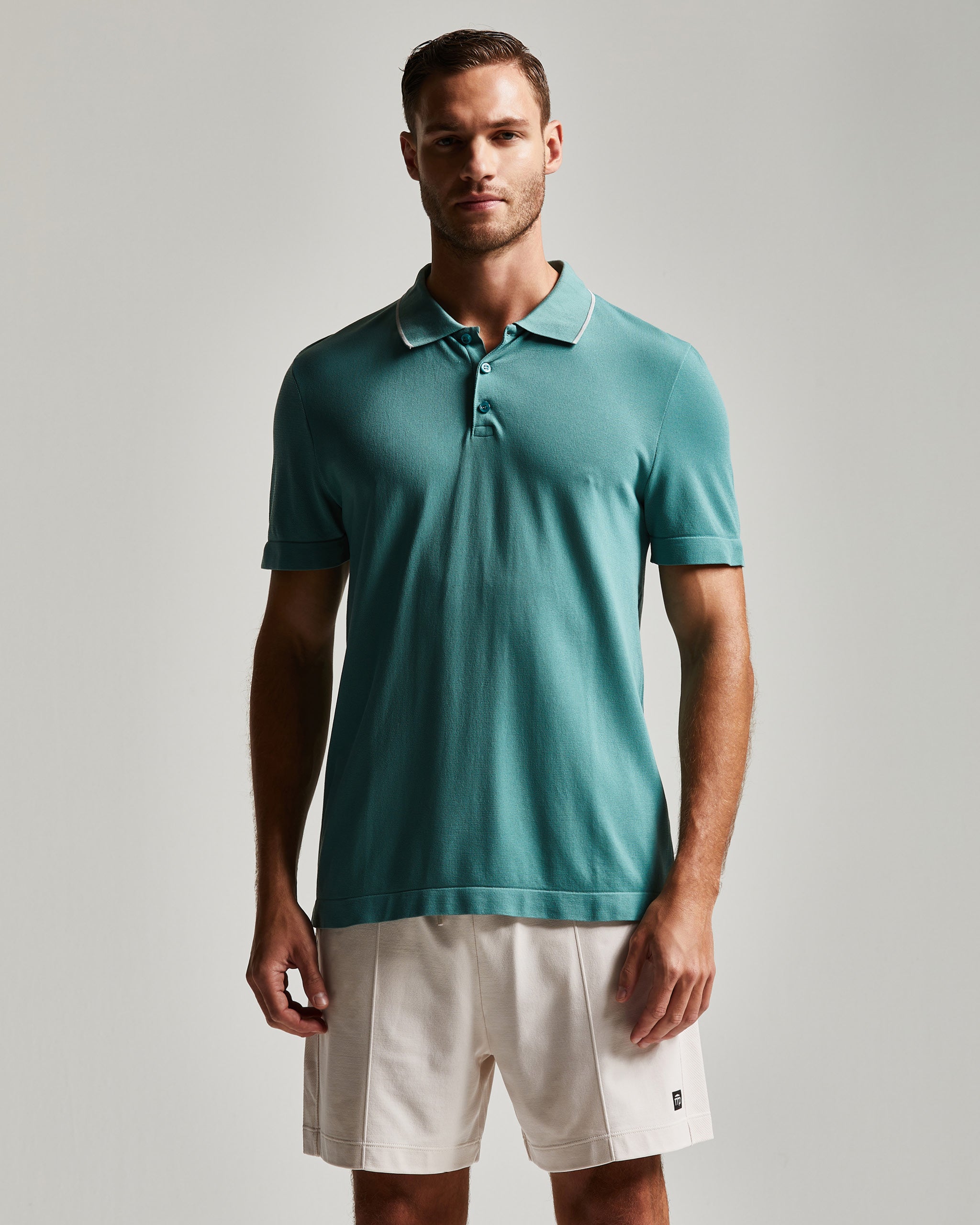 MEN'S SEAMLESS POLO T-SHIRT