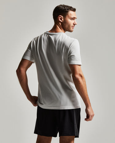 SUÉTER DE CUELLO REDONDO DE PIQUET PARA HOMBRE