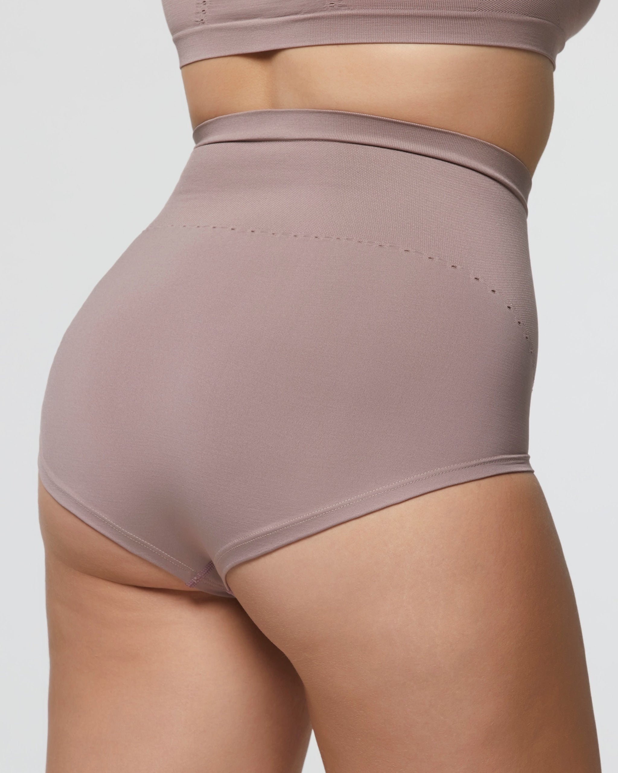 MISS MOLY Slip Modellante A Vita Alta | Mutandine Contenitive Senza Cuciture In Microrete | Intimo Donna Modellante Traspirante Per Pancia Piatta