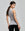 Wide strap modal cashmere scoop neck vest 