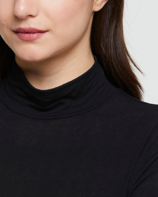 BODY COLLO LUPETTO IN MODAL CASHMERE