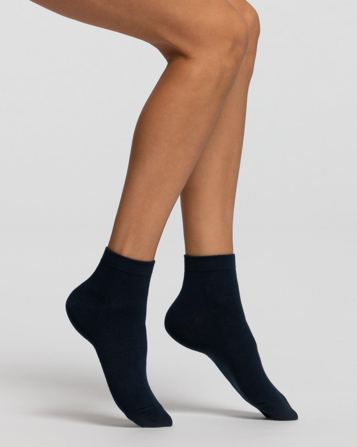 Women's cotton bike socks x3 