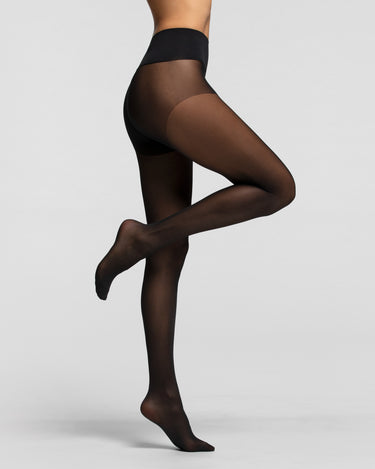 panty opacas sin costuras de 40 deniers