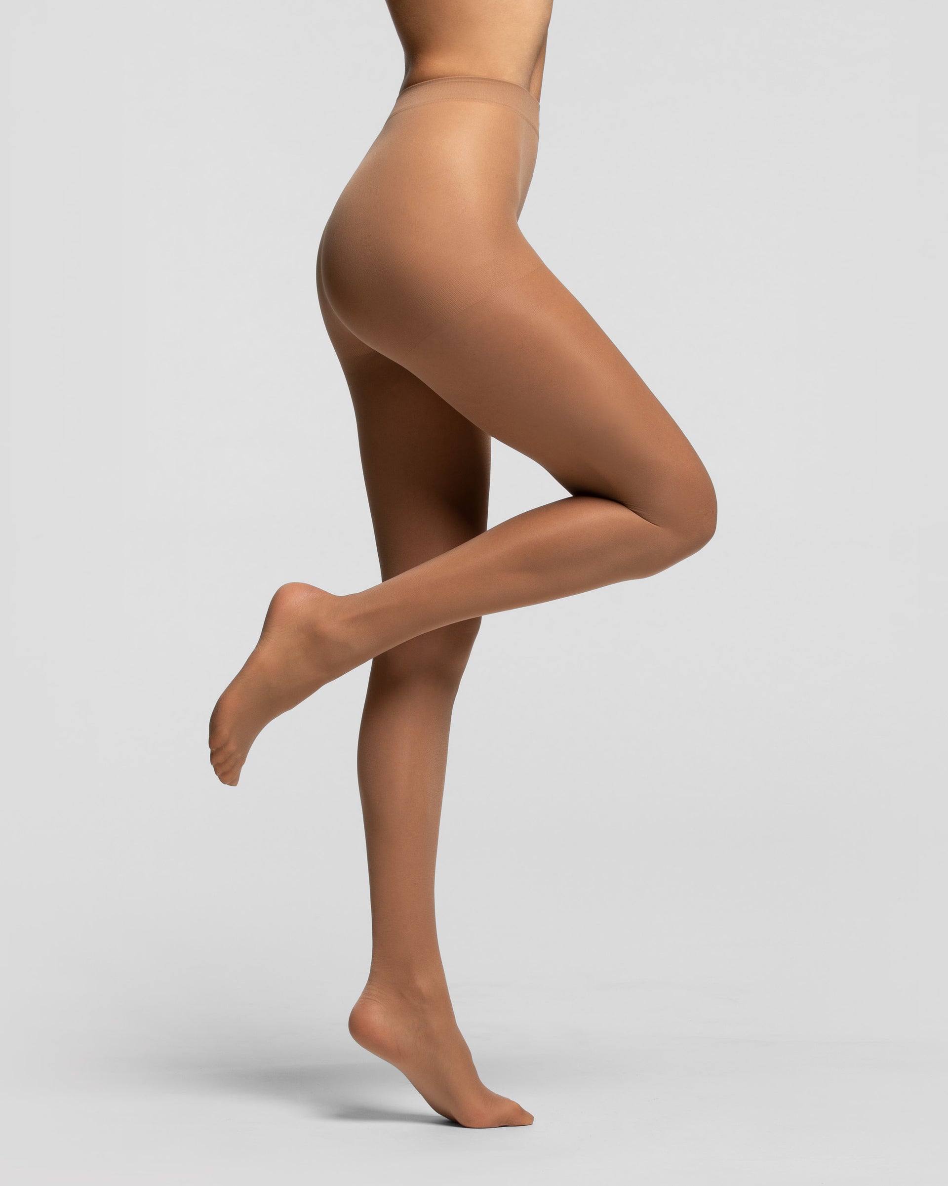 Collant 40 denari con azione riposante, caramel Calze Donna – Pompea