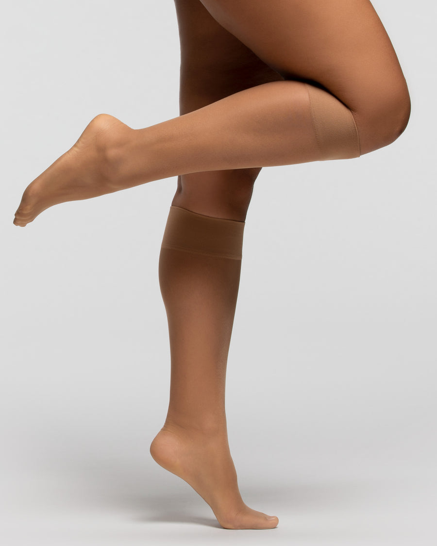 20 Denari Gambaletti Donna Elasticizzati Super Velati Paia