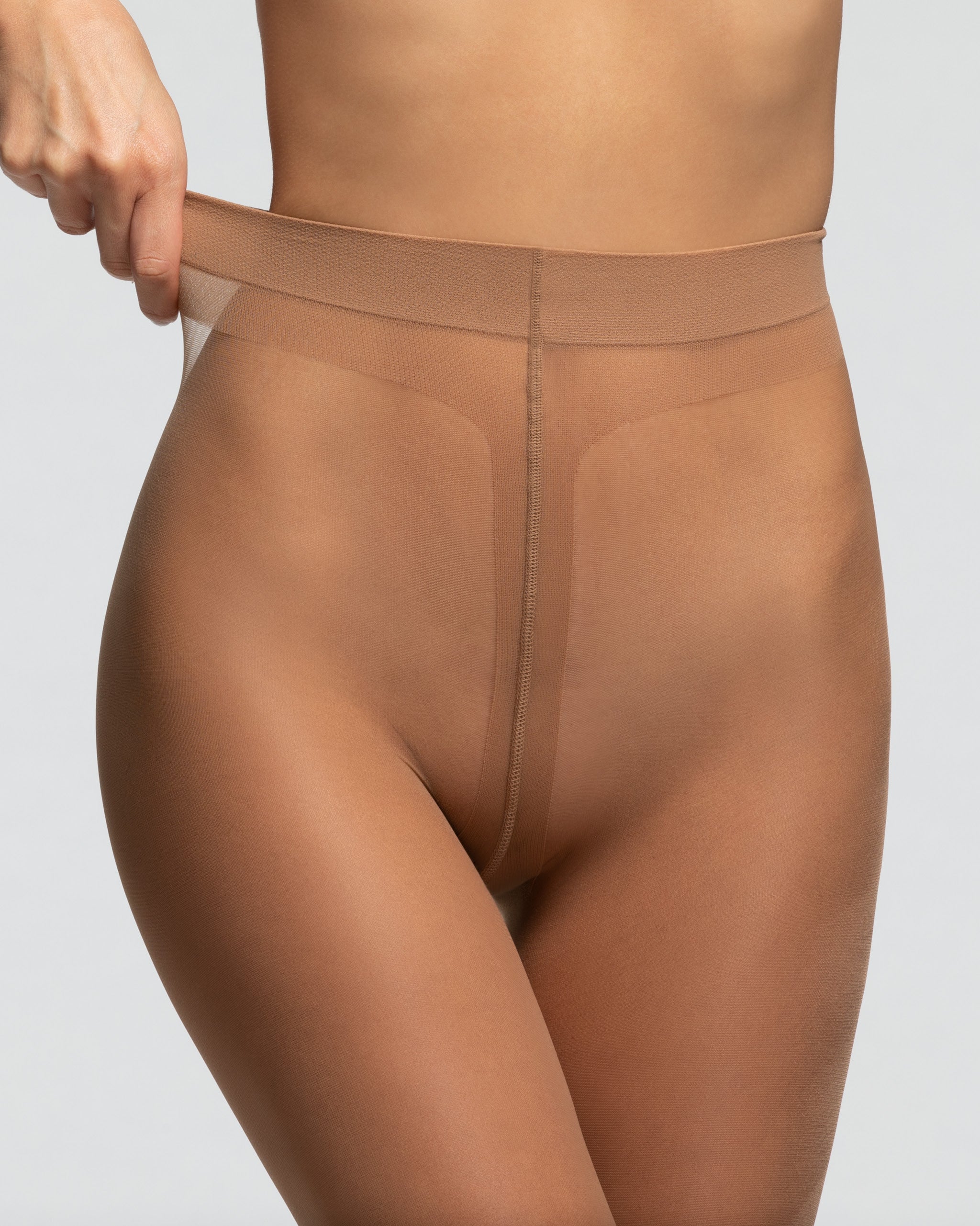 Collant Velati Donna 20 Denari DUCMODA - Vita Alta, Elasticizzati, Opachi E Sexy - Foto 7