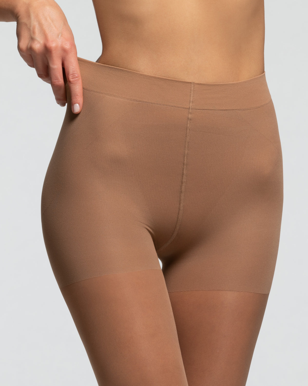 30 denier tights tan top