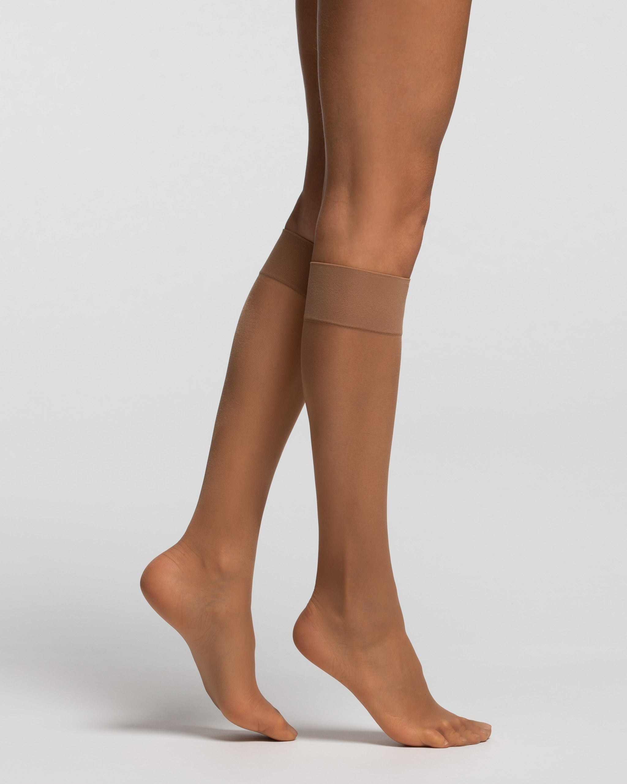 Calze A Compressione Graduata BeOnTop - Gambaletti 70 Denari Per Donna, 17-18 MmHg, Comfort E Supporto, Made In Italy - Foto 8