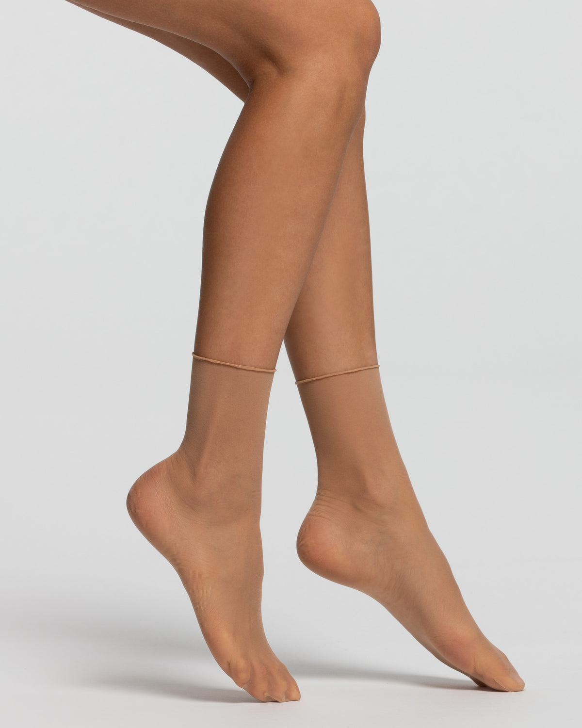 Calzini Donna 10 Denari - 4 Paia Estate, Taglio Vivo, Punta Nuda - Made In Italy - Foto 7