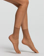 15 denier pop socks x2  