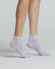 MORGANA COTTON SOCKS WITH FAUX PEARL BEADING